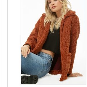 Faux Shearling Coat